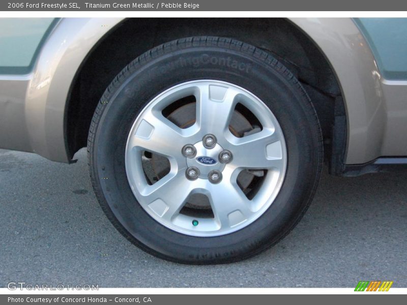 Titanium Green Metallic / Pebble Beige 2006 Ford Freestyle SEL