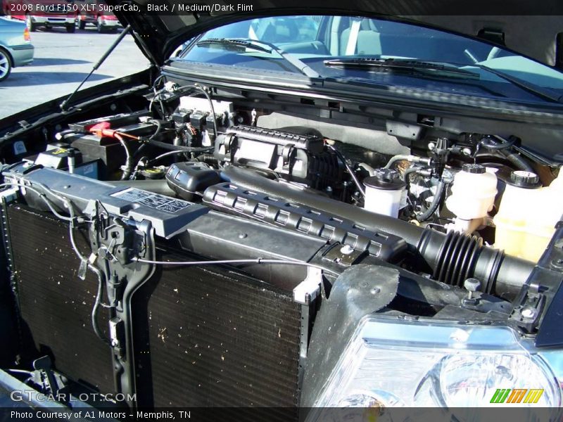 Black / Medium/Dark Flint 2008 Ford F150 XLT SuperCab