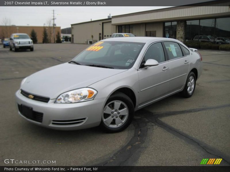 Silverstone Metallic / Ebony Black 2007 Chevrolet Impala LT