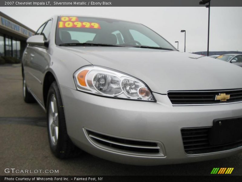 Silverstone Metallic / Ebony Black 2007 Chevrolet Impala LT