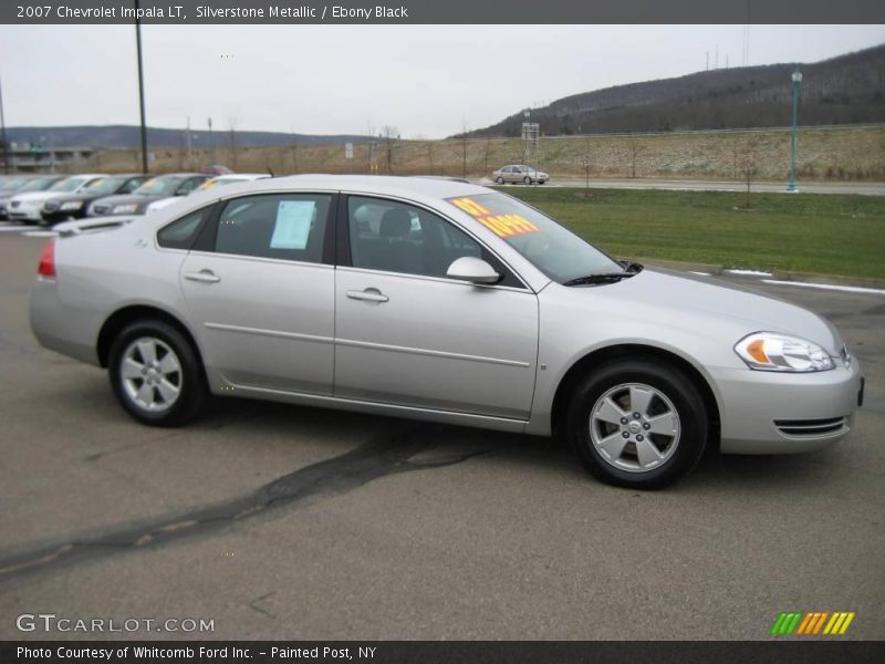 Silverstone Metallic / Ebony Black 2007 Chevrolet Impala LT