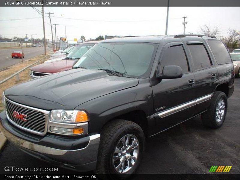 Carbon Metallic / Pewter/Dark Pewter 2004 GMC Yukon SLE