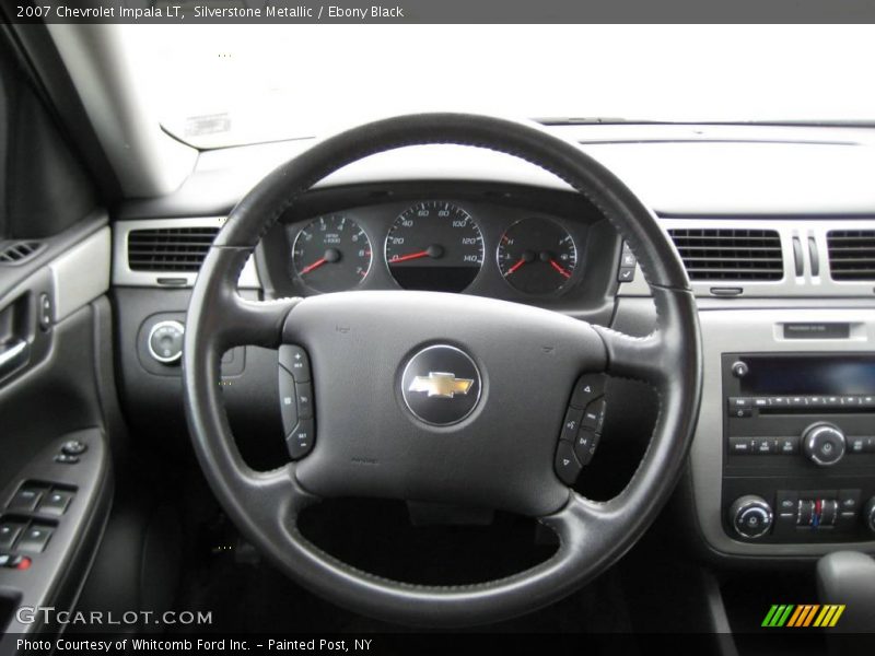 Silverstone Metallic / Ebony Black 2007 Chevrolet Impala LT