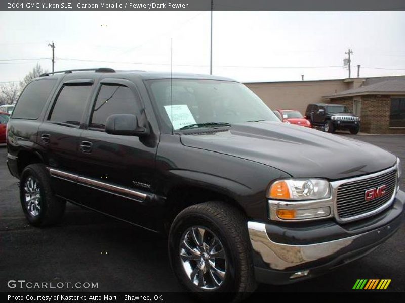 Carbon Metallic / Pewter/Dark Pewter 2004 GMC Yukon SLE