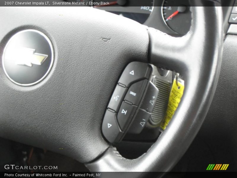 Silverstone Metallic / Ebony Black 2007 Chevrolet Impala LT