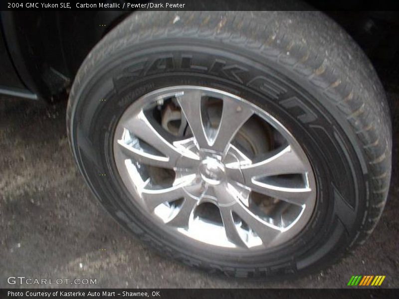 Carbon Metallic / Pewter/Dark Pewter 2004 GMC Yukon SLE