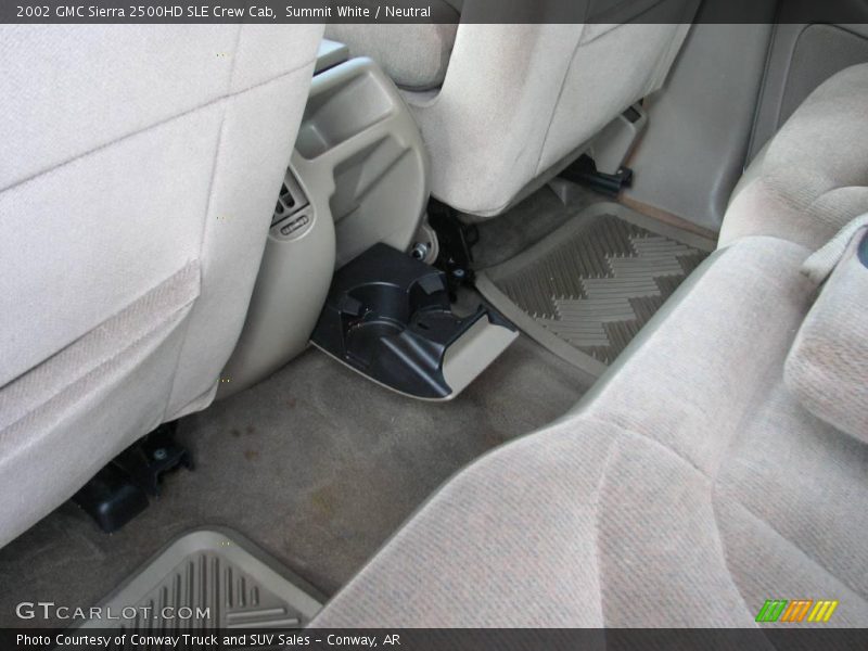Summit White / Neutral 2002 GMC Sierra 2500HD SLE Crew Cab