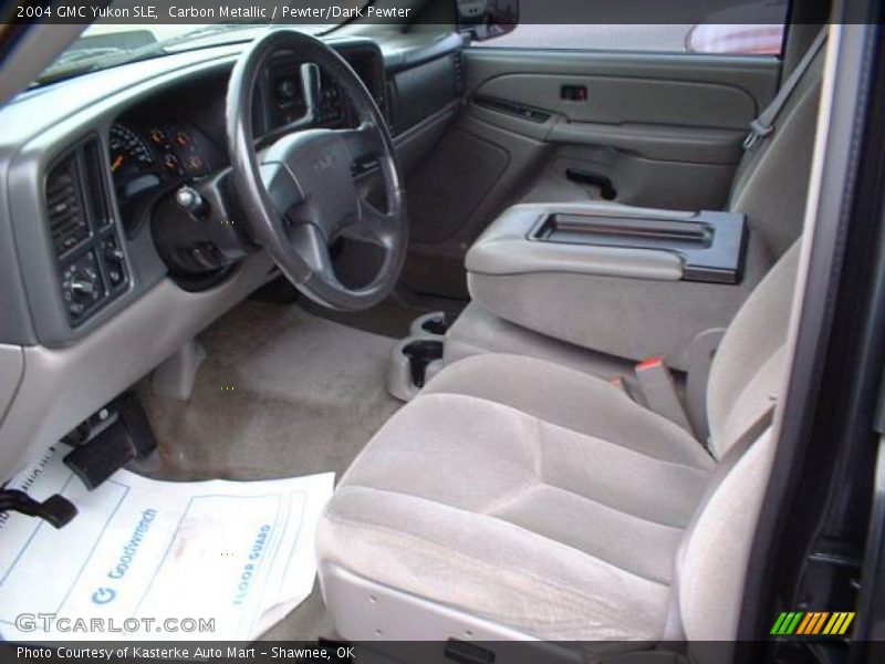 Carbon Metallic / Pewter/Dark Pewter 2004 GMC Yukon SLE