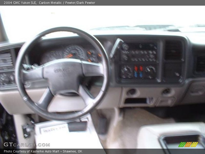 Carbon Metallic / Pewter/Dark Pewter 2004 GMC Yukon SLE