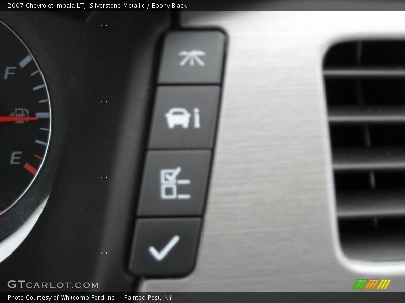 Silverstone Metallic / Ebony Black 2007 Chevrolet Impala LT