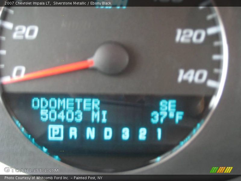 Silverstone Metallic / Ebony Black 2007 Chevrolet Impala LT