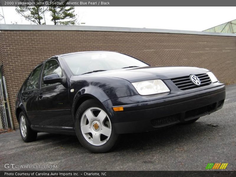 Atlantic Blue Pearl / Black 2000 Volkswagen Jetta GLS Sedan