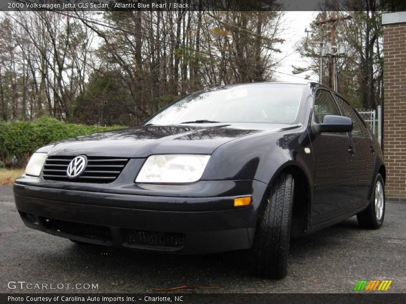 Atlantic Blue Pearl / Black 2000 Volkswagen Jetta GLS Sedan