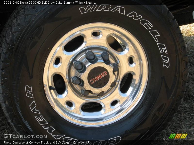 Summit White / Neutral 2002 GMC Sierra 2500HD SLE Crew Cab