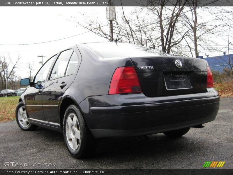 Atlantic Blue Pearl / Black 2000 Volkswagen Jetta GLS Sedan