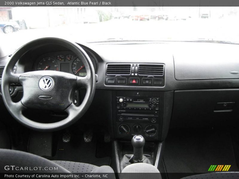 Atlantic Blue Pearl / Black 2000 Volkswagen Jetta GLS Sedan
