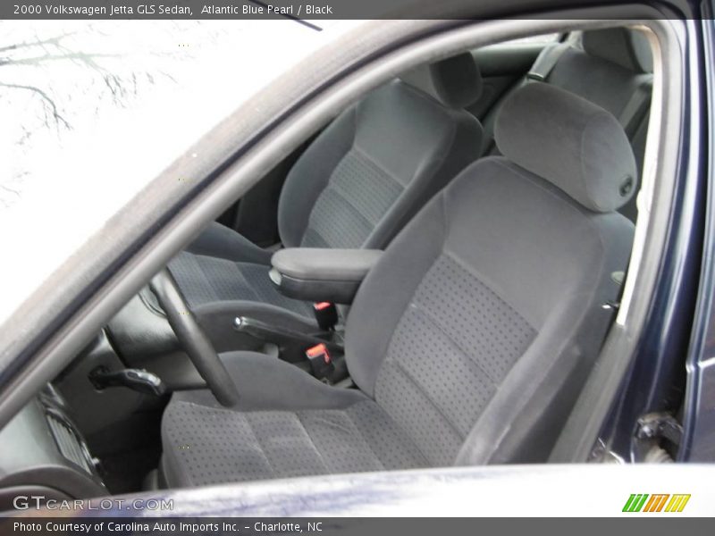 Atlantic Blue Pearl / Black 2000 Volkswagen Jetta GLS Sedan