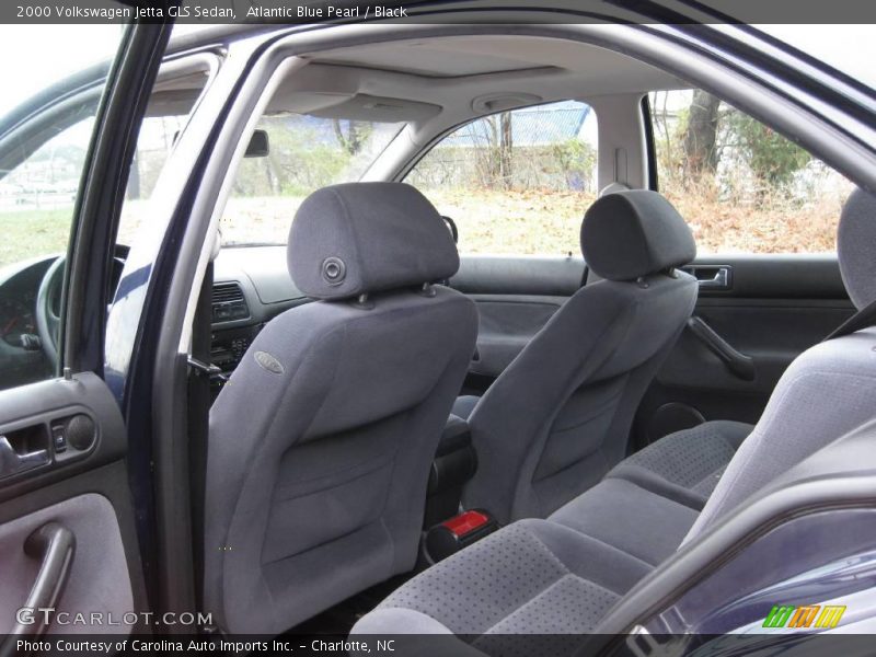 Atlantic Blue Pearl / Black 2000 Volkswagen Jetta GLS Sedan