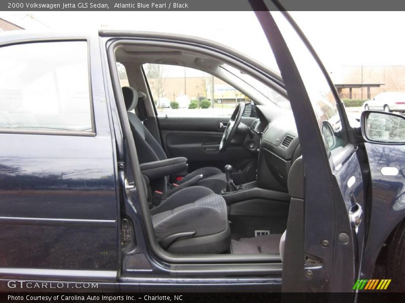 Atlantic Blue Pearl / Black 2000 Volkswagen Jetta GLS Sedan