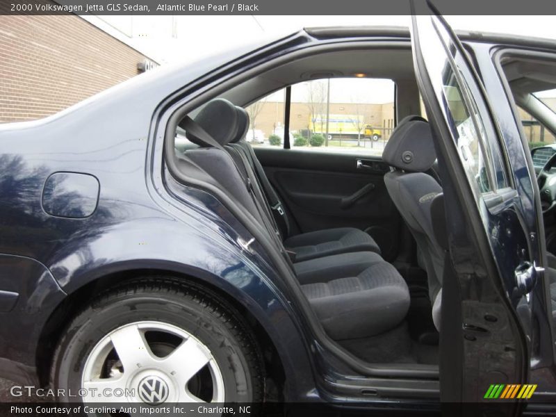 Atlantic Blue Pearl / Black 2000 Volkswagen Jetta GLS Sedan