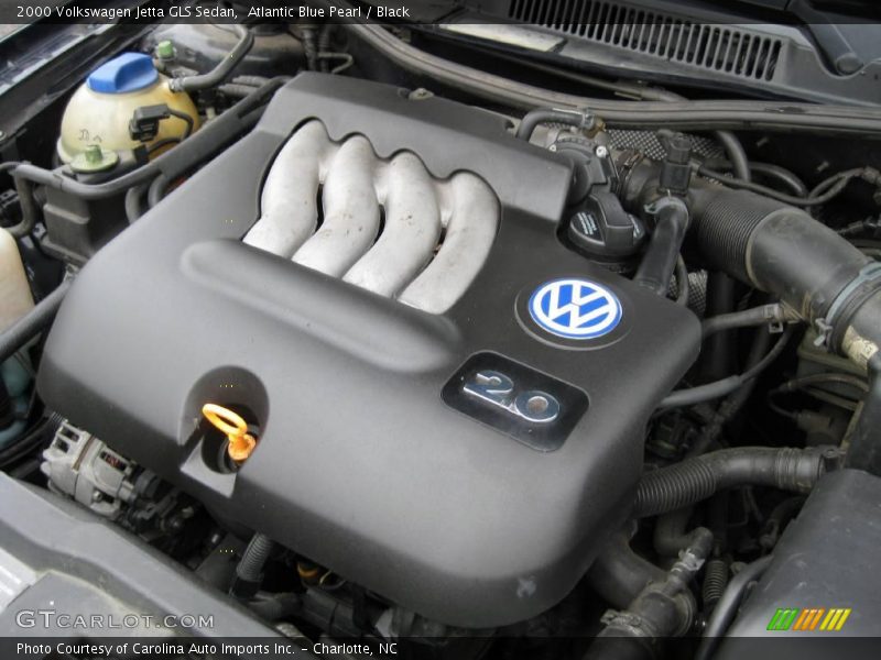 Atlantic Blue Pearl / Black 2000 Volkswagen Jetta GLS Sedan