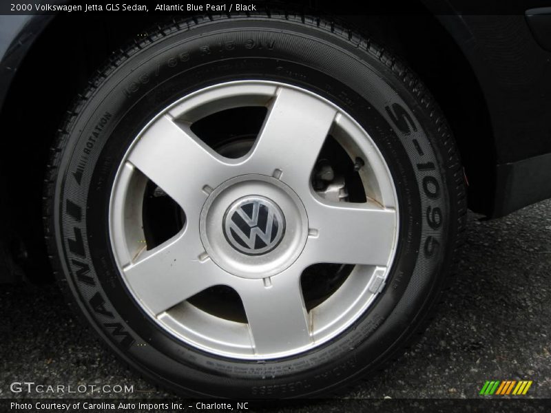 Atlantic Blue Pearl / Black 2000 Volkswagen Jetta GLS Sedan