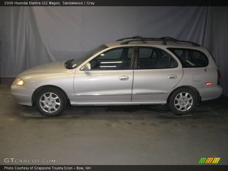 Sandalwood / Gray 2000 Hyundai Elantra GLS Wagon