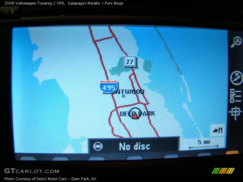 Galapagos Metallic / Pure Beige 2008 Volkswagen Touareg 2 VR6