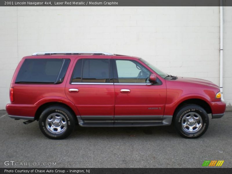 Laser Red Metallic / Medium Graphite 2001 Lincoln Navigator 4x4