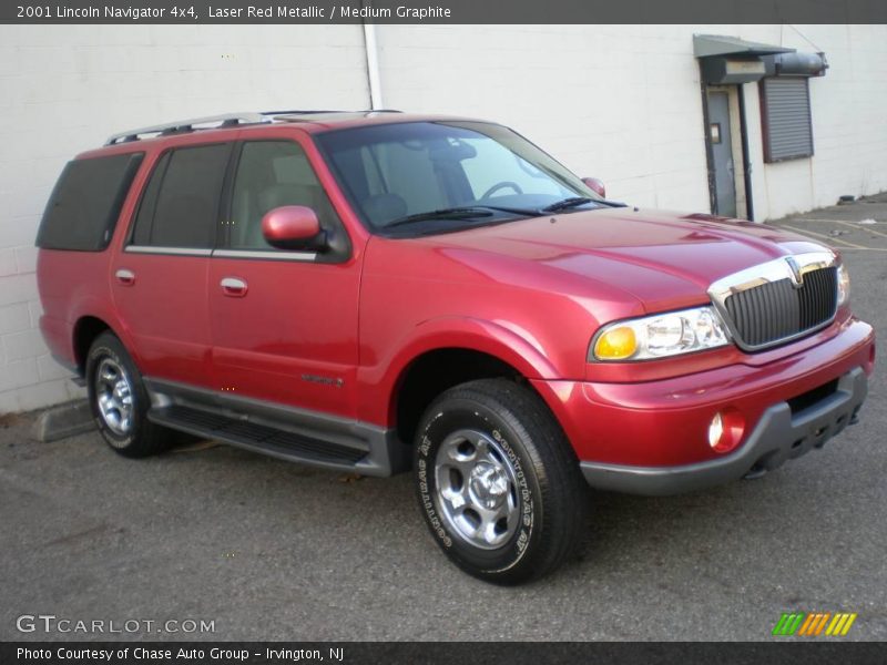 Laser Red Metallic / Medium Graphite 2001 Lincoln Navigator 4x4