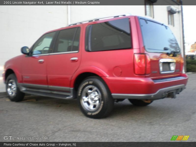 Laser Red Metallic / Medium Graphite 2001 Lincoln Navigator 4x4
