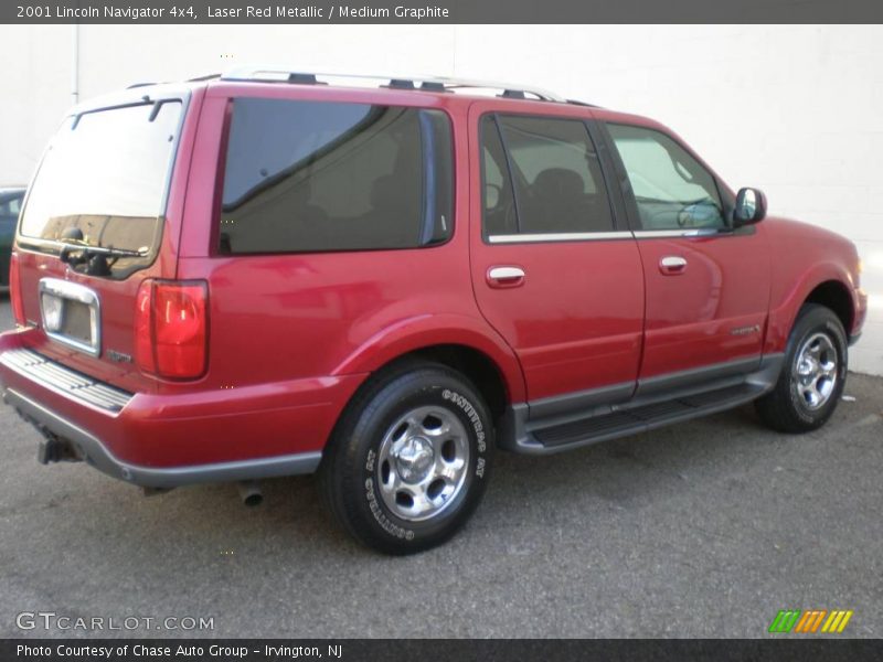 Laser Red Metallic / Medium Graphite 2001 Lincoln Navigator 4x4