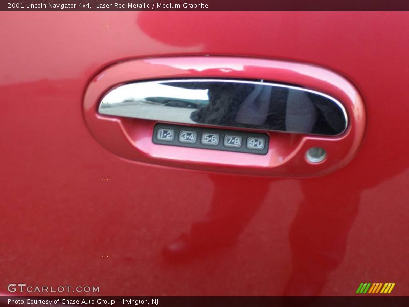 Laser Red Metallic / Medium Graphite 2001 Lincoln Navigator 4x4