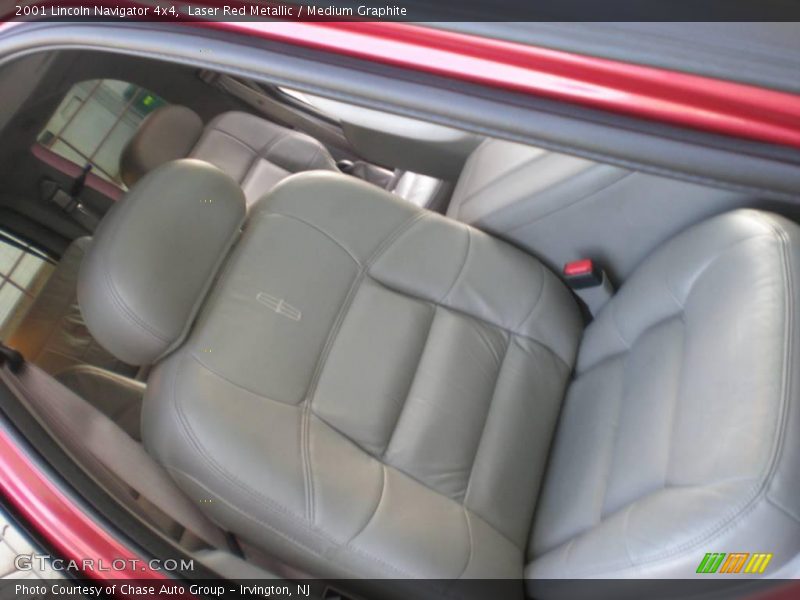 Laser Red Metallic / Medium Graphite 2001 Lincoln Navigator 4x4