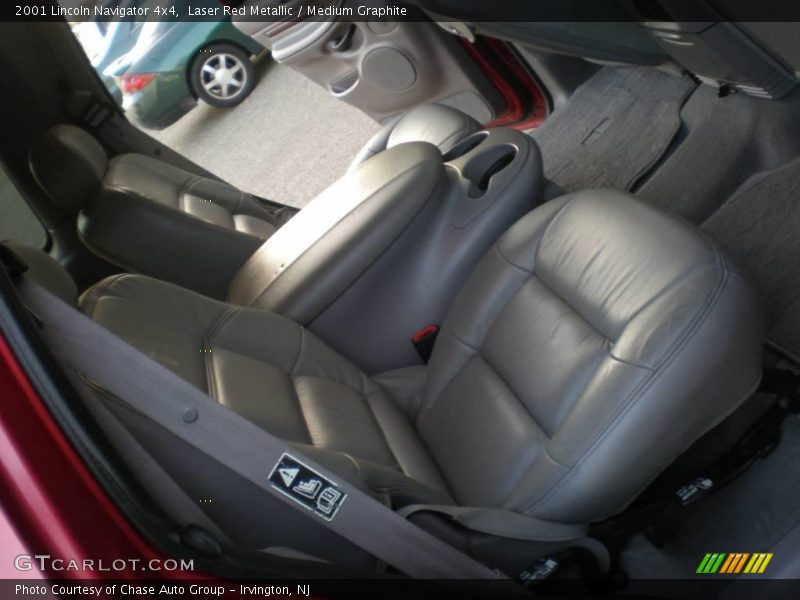 Laser Red Metallic / Medium Graphite 2001 Lincoln Navigator 4x4