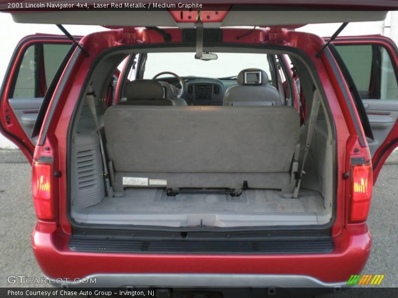 Laser Red Metallic / Medium Graphite 2001 Lincoln Navigator 4x4