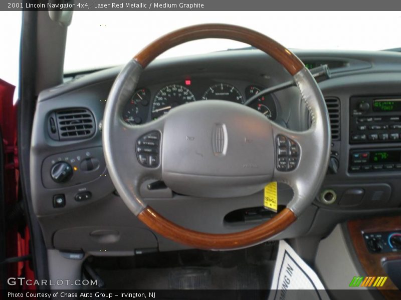 Laser Red Metallic / Medium Graphite 2001 Lincoln Navigator 4x4