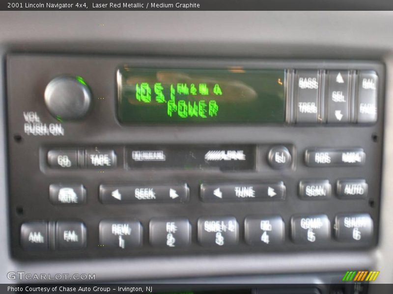 Laser Red Metallic / Medium Graphite 2001 Lincoln Navigator 4x4