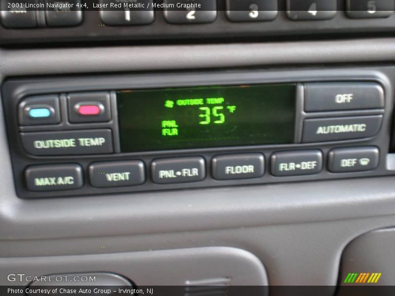 Laser Red Metallic / Medium Graphite 2001 Lincoln Navigator 4x4