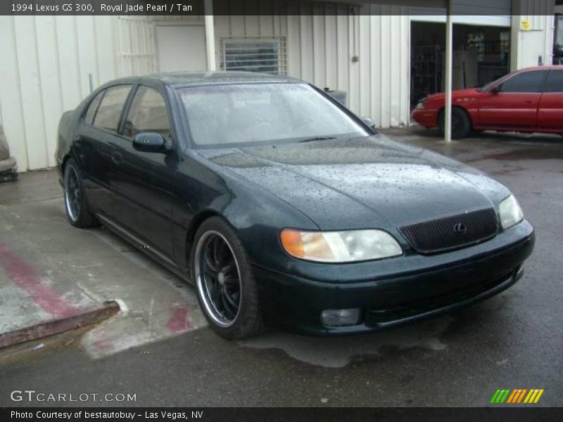 Royal Jade Pearl / Tan 1994 Lexus GS 300