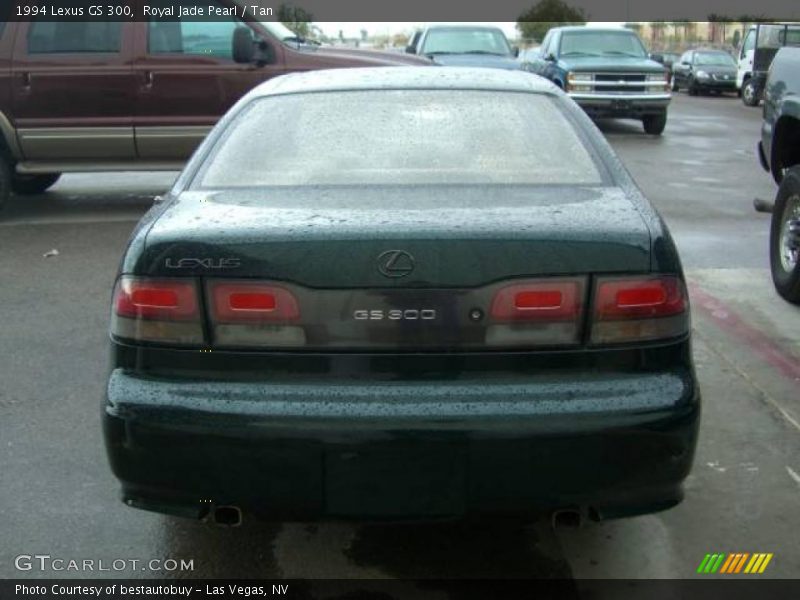 Royal Jade Pearl / Tan 1994 Lexus GS 300