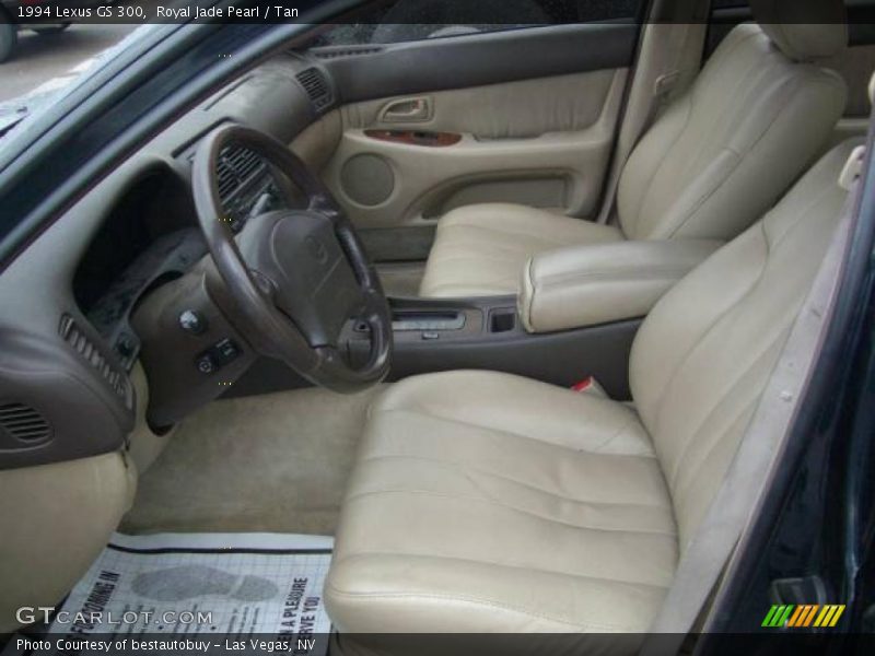 Royal Jade Pearl / Tan 1994 Lexus GS 300