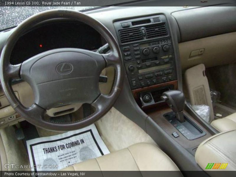 Royal Jade Pearl / Tan 1994 Lexus GS 300