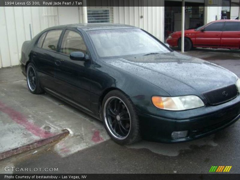 Royal Jade Pearl / Tan 1994 Lexus GS 300