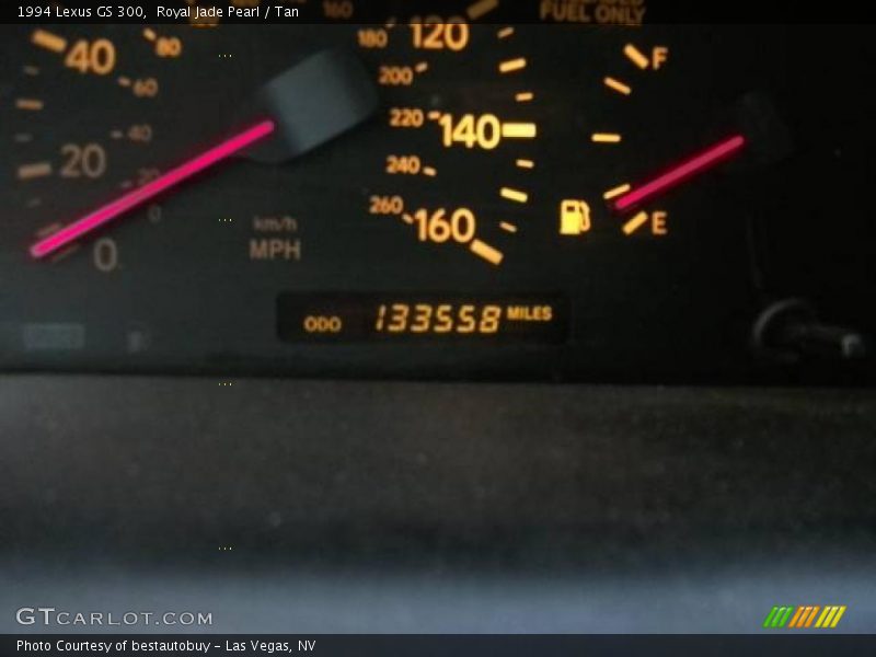 Royal Jade Pearl / Tan 1994 Lexus GS 300
