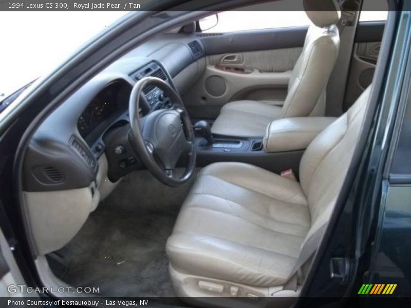 Royal Jade Pearl / Tan 1994 Lexus GS 300