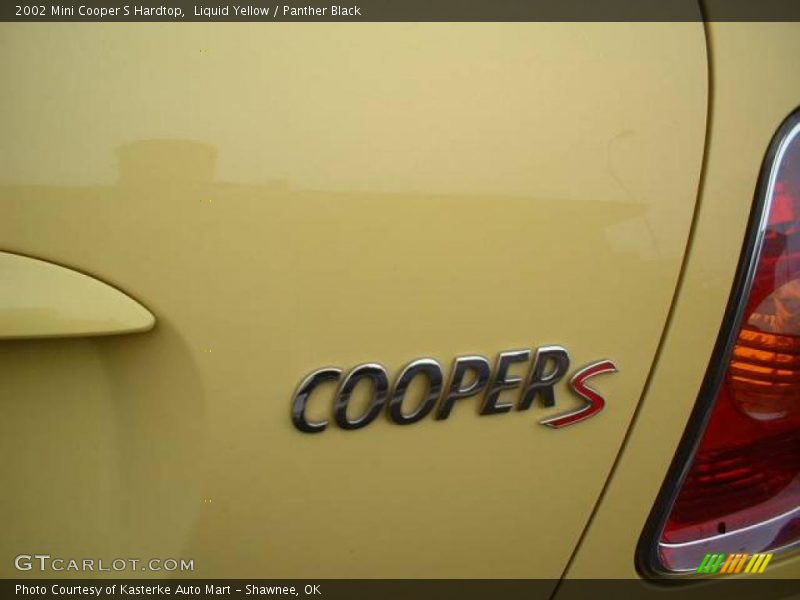 Liquid Yellow / Panther Black 2002 Mini Cooper S Hardtop