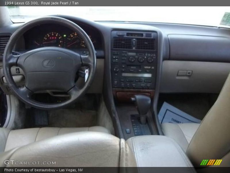 Royal Jade Pearl / Tan 1994 Lexus GS 300