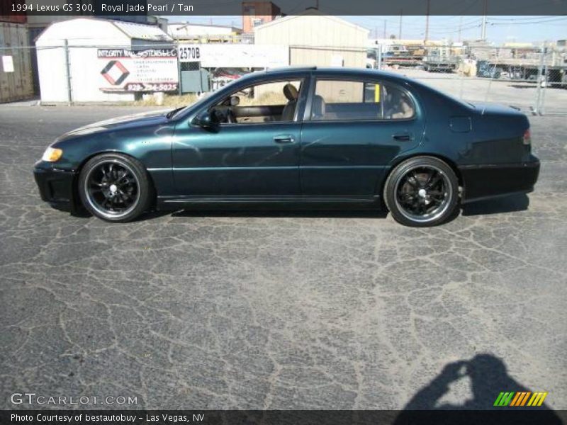 Royal Jade Pearl / Tan 1994 Lexus GS 300