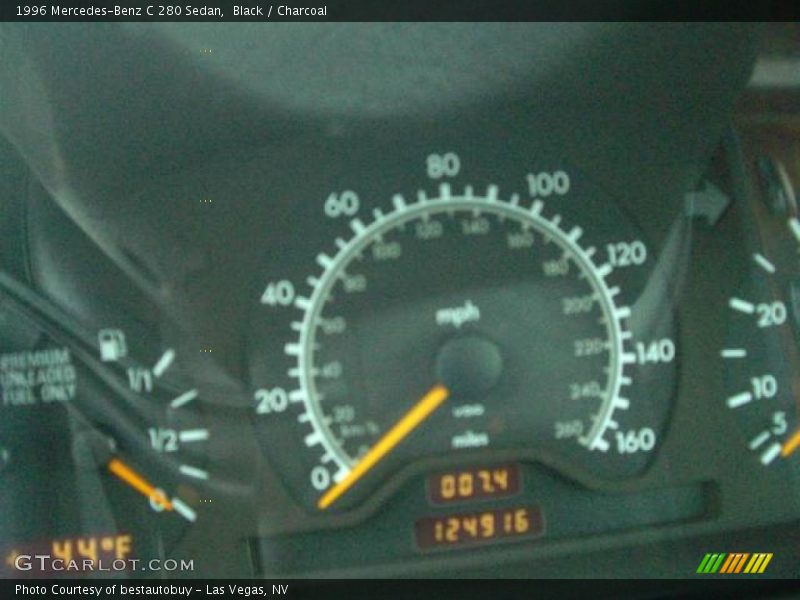Black / Charcoal 1996 Mercedes-Benz C 280 Sedan